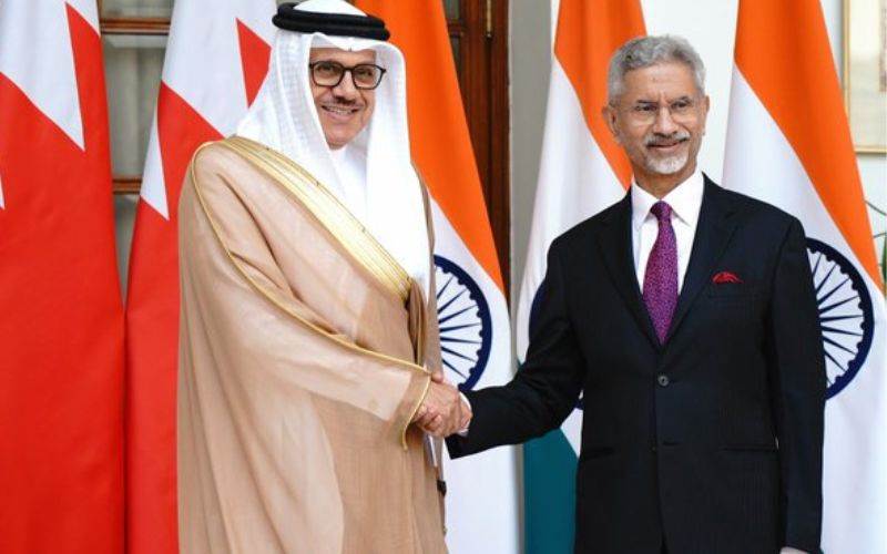 بھارت-بحرین ہائی جوائنٹ کمیشن کی 5ویں میٹنگ۔ بحرین کےوزیرکی دہلی آمد