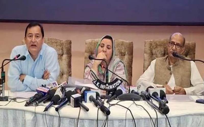 سکینہ ایتو کا پی ڈی پی پر اقربا پروری اور متنازع بھرتیوں کا الزام