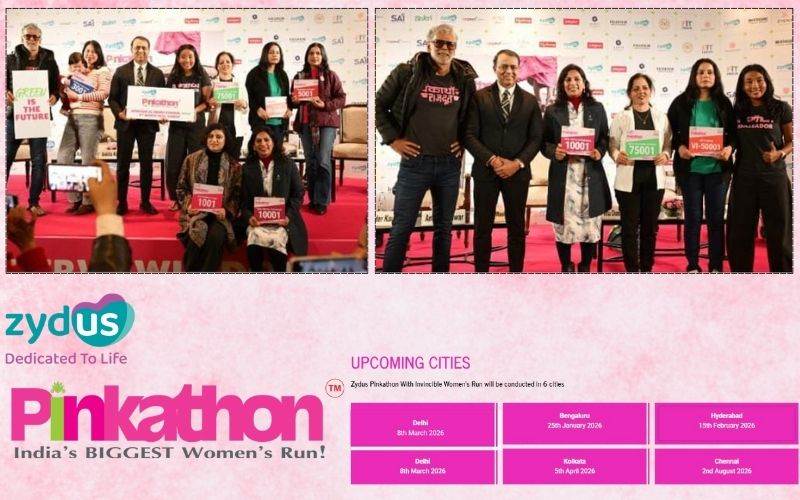 زائیڈس پِنکاتھون کی دہلی میں شاندار واپسی، 8 مارچ کو جواہر لعل نہرو اسٹیڈیم میں آٹھواں ایڈیشن