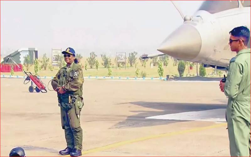 صدر دروپدی مرمو نے رافیل میں اڑان بھری، ایسا کرنے والی پہلی صدر