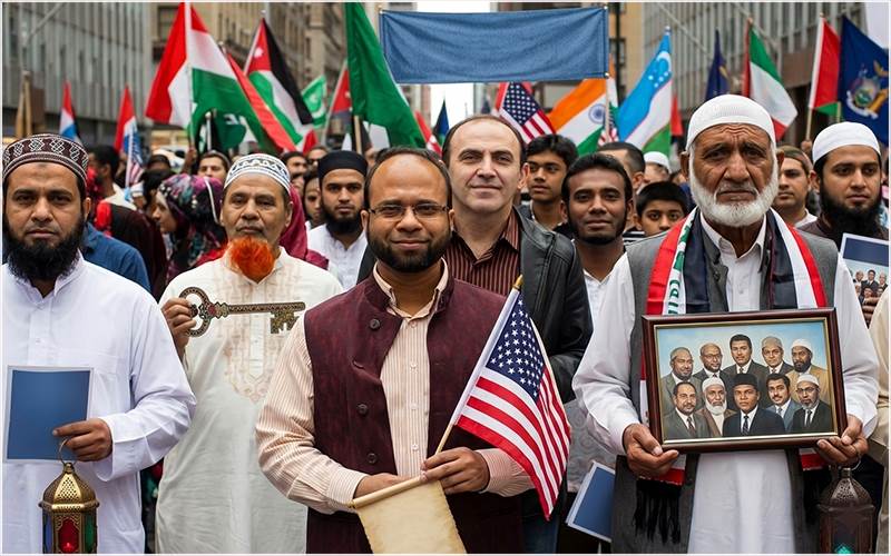 امریکہ میں مسلمانوں کی آبادی میں اضافہ؛کسی ایک ریاست یا شہر تک محدود نہیں 