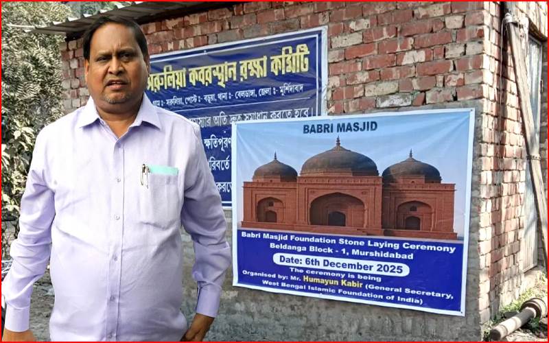 بابری مسجد ضرور بنے گی، میں ڈرنے والا نہیں، ہمایوں کبیر 