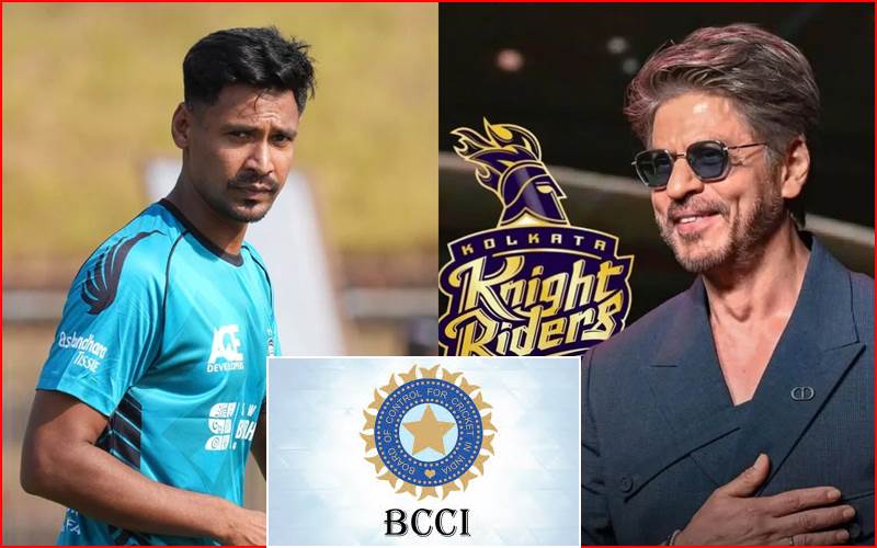 بی سی سی آئی کا کے کے آر کو بنگلہ دیشی کھلاڑی کو ٹیم سے ہٹانے کا حکم