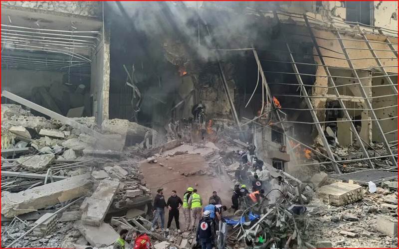 لبنان میں تباہی! اسرائیلی فضائی حملے میں ایک ہی خاندان کے 10 افراد جاں بحق