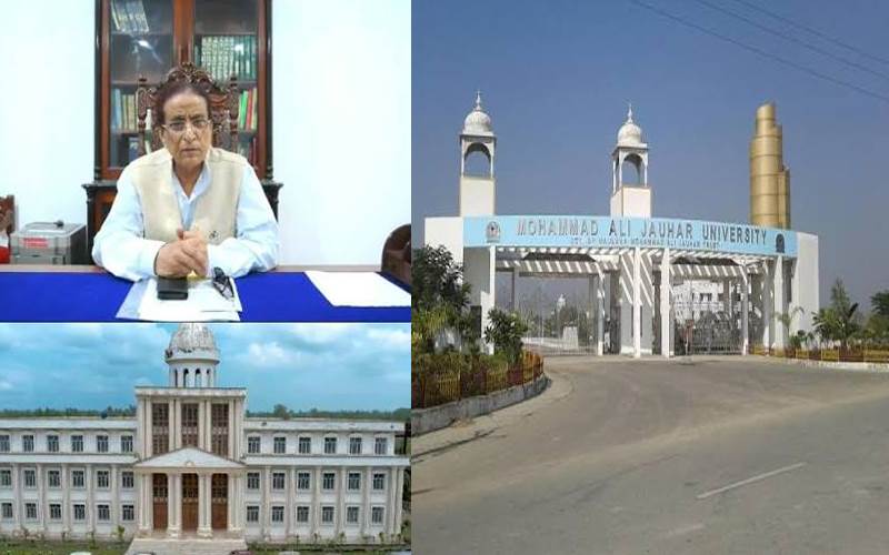جوہر یونیورسٹی پر بلڈوزر کارروائی، غیر قانونی تعمیرات گرانے کا حکم جاری