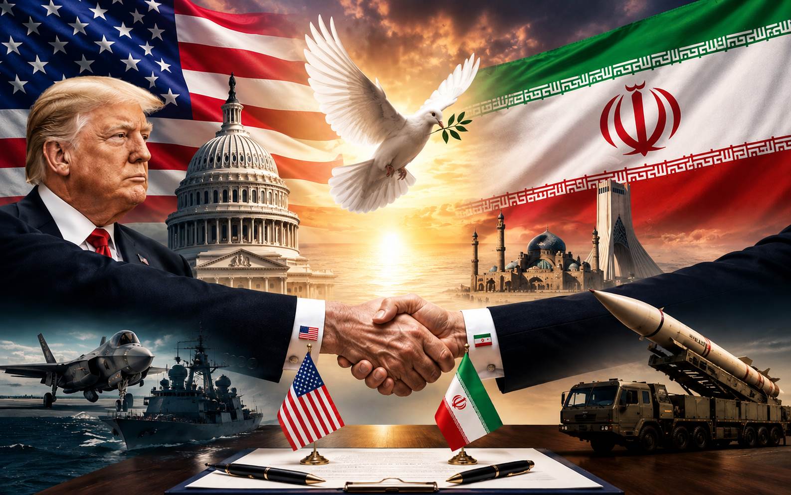امریکہ اور ایران میں کشیدگی کم، دوسرے روز بھی حملے معطل