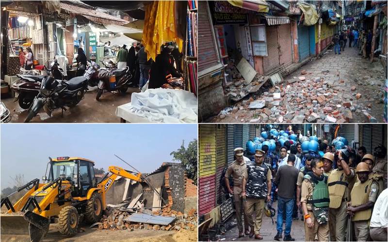  یوپی:دال منڈی مارکیٹ  تنازع،مسلم دکانداروں کو بلڈوزر ایکشن کا خطرہ، ایس پی لیڈر عمران ببلو گرفتار