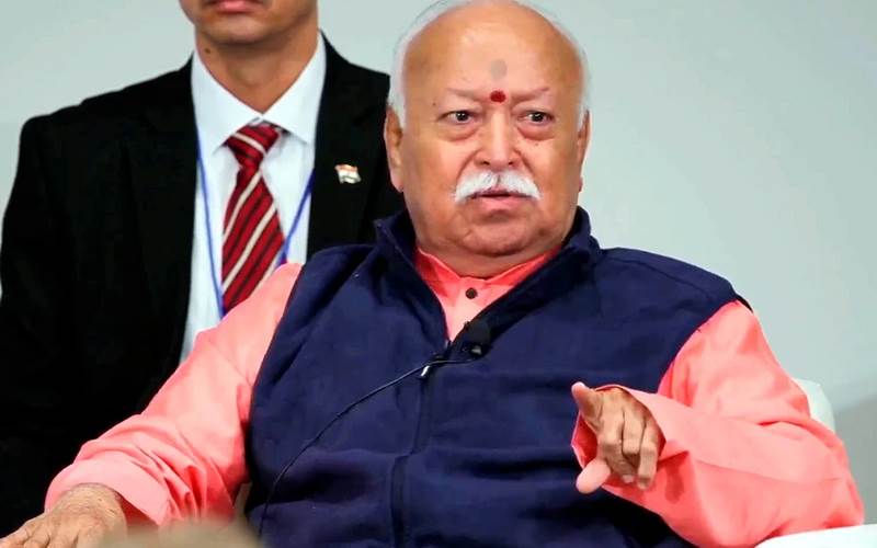 آر ایس ایس سربراہ موہن بھاگوت کے بیان پر سیاسی ردعمل، اپوزیشن نے اٹھائے سوالات