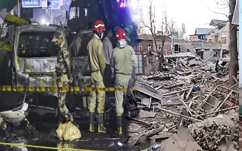 دہلی کار دھماکے کے بعد بڑی کارروائی: تفتیشی اداروں نے عمر کا گھر مسمار کر دیا