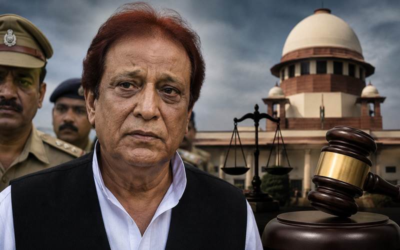 اعظم خان کی مشکلات میں اضافہ، ایم پی-ایم ایل اے کورٹ نے مجرم قرار دے دیا