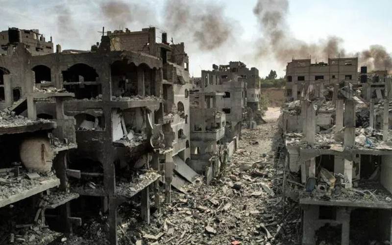 غزہ میں ابھی تک کوئی جنگ بندی نافذ نہیں ہوئی اب بھی حملہ جاری 