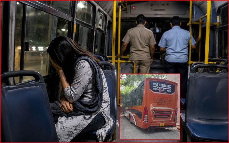 دہلی: چلتی بس میں دو گھنٹے تک  خاتون کے ساتھ درندگی، ڈرائیور اور کنڈکٹر گرفتار