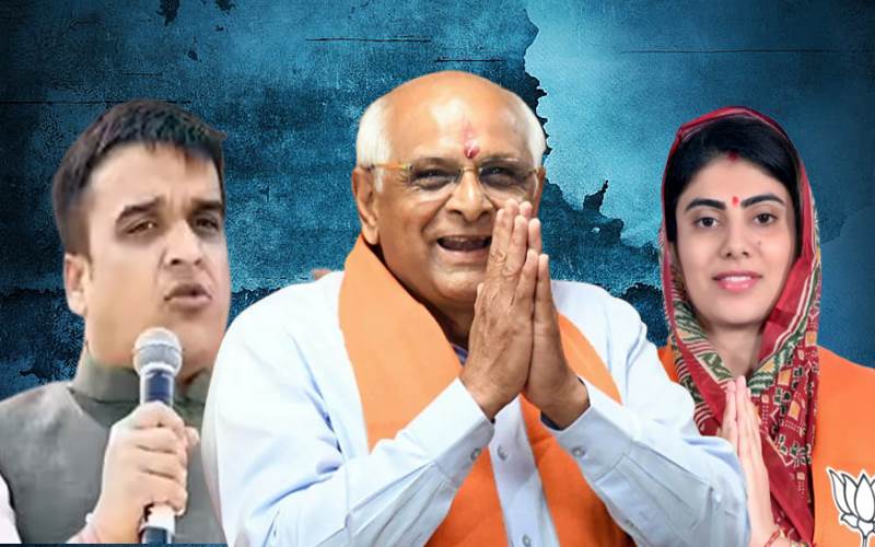 گجرات کابینہ میں توسیع: ہرش سنگھوی بنے ڈپٹی سی ایم، ریوبا جڈیجہ سمیت 26 وزراء نے لیاحلف