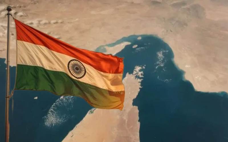 بھارت کا ایک اور جہاز آبنائے ہرمز  سے ہوا روانہ