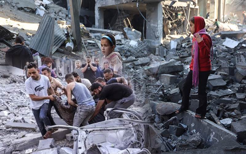 اسرائیل جنگ بندی کے باوجود غزہ میں کر رہا ہے حملہ؛ 25 افراد شہید، 77 زخمی