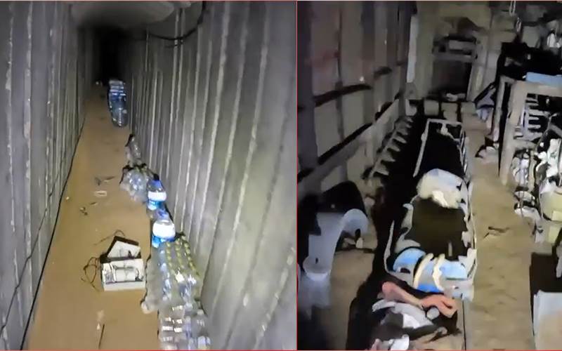 اسرائیل حماس کے پیچیدہ سرنگوں کو دیکھ کر حیران:25 میٹر گہرائی، 7 کلومیٹر لمبائی