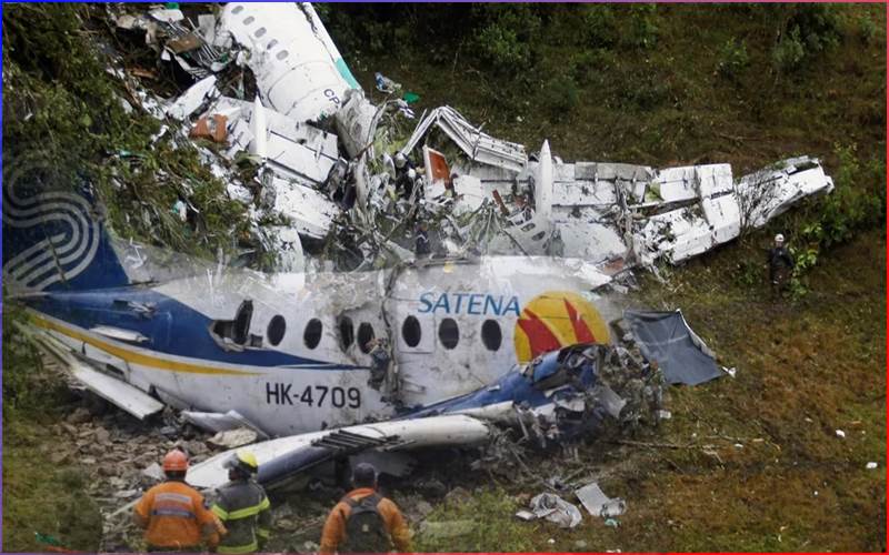 کولمبیا میں  خوفناک طیارہ حادثہ ،رکن پارلیمنٹ سمیت 15 افراد ہلاک