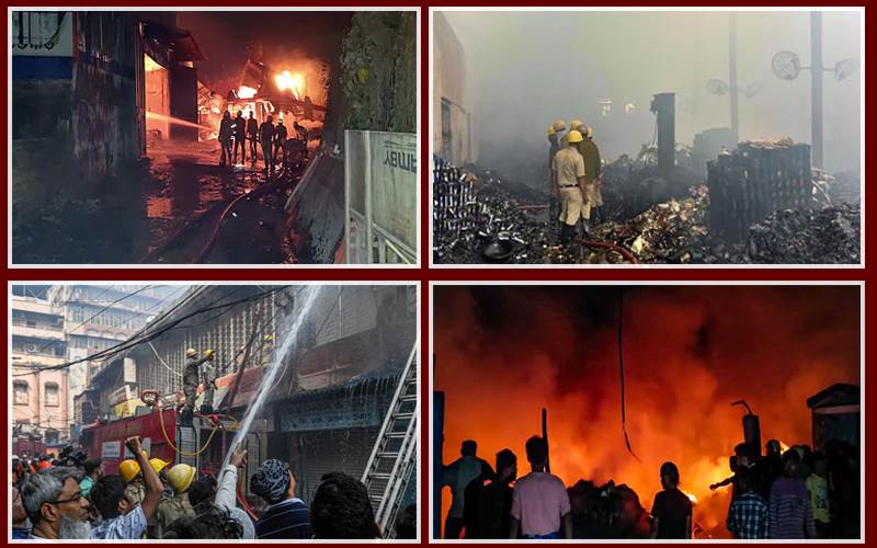 کولکاتا گودام  آتشزدگی واقعہ: اب تک 16 اموات، لاپرواہیوں نے کیسے تباہ کر دیے کئی خاندان؟