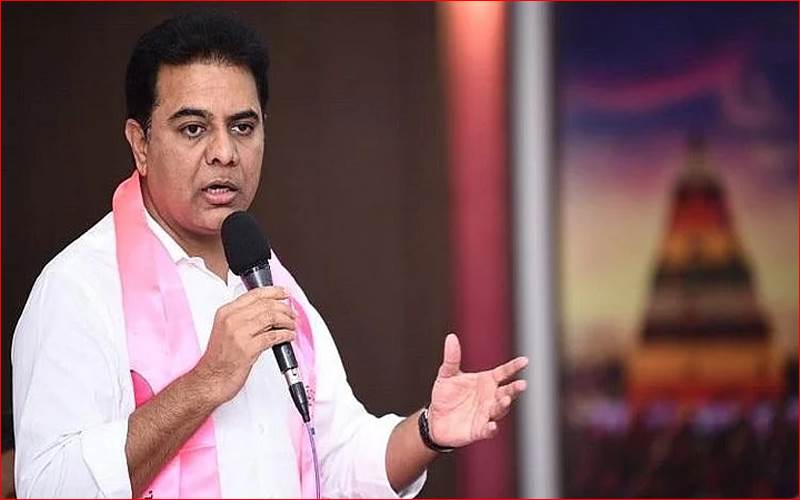 بی آر ایس حکومت میں نہ صرف آئی ٹی سیکٹر بلکہ دیگر شعبوں میں بھی ترقی ہوئی:کے ٹی آر 