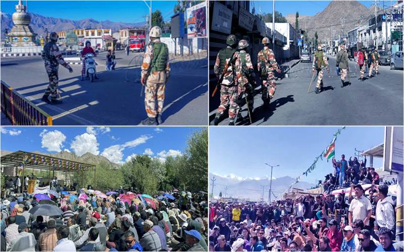 لداخ میں پرتشدد مظاہروں کے بعد اب کیسے ہیں حالات،26 مظاہرین  ہوئے رہا 