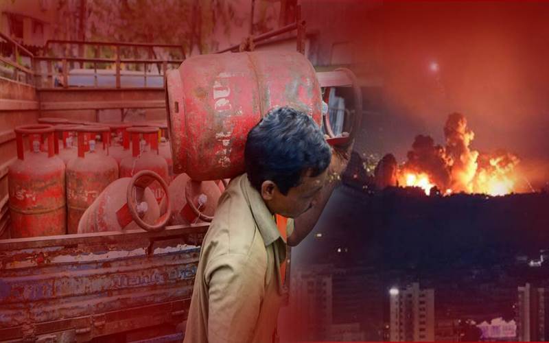 کیا اسرئیل-ایران کی جنگ کی وجہ سے بھارت میں ایل پی جی سلنڈروں کی کمی آ گئی ہے؟