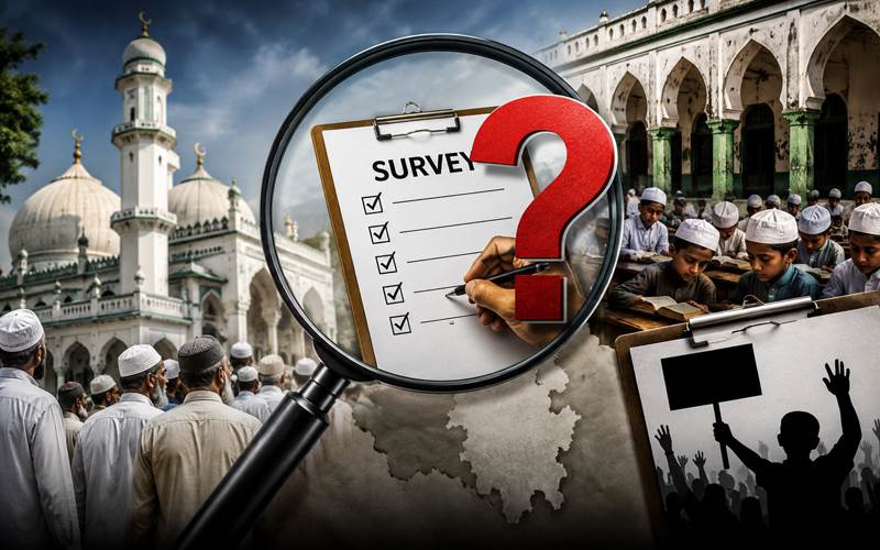 مساجد و مدارس کا سروے کیوں؟ اے پی سی آر، کا ریاستی حکومت سے سوالات
