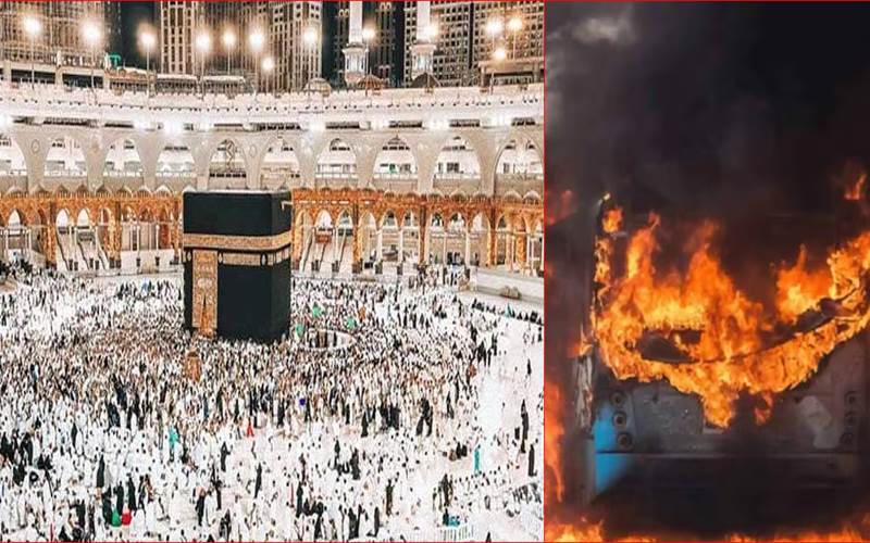 سعودی عرب :دردناک سڑک حادثہ میں 42 ہندوستانی عمرہ زائرین کی موت،بیشتر کا تعلق حیدرآباد سے 