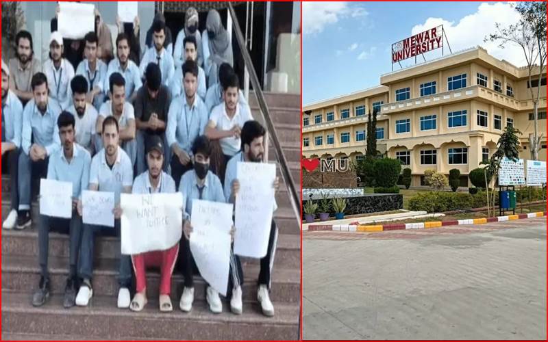 میواڑ یونیورسٹی: 33 کشمیری طلبہ کی معطلی پر ہنگامہ،جانیے پورا معاملہ؟