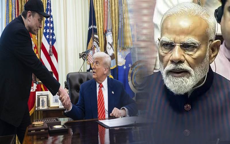 کیا ایران  جنگ  حوالے سے ہوئی ٹرمپ اور مودی کی بات چیت میں شامل تھے ایلون مسک؟