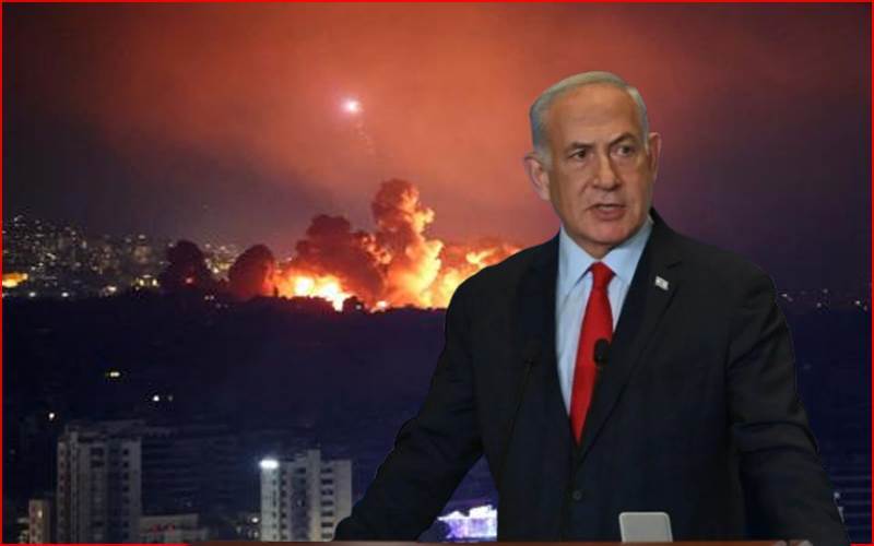 ایران اور حزب اللہ پر حملے جاری رکھنے اسرائیلی وزیراعظم کا اعلان