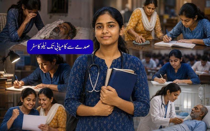 گھریلو ملازمہ کی بیٹی کا بڑا کارنامہ، نیٹ میں کامیابی