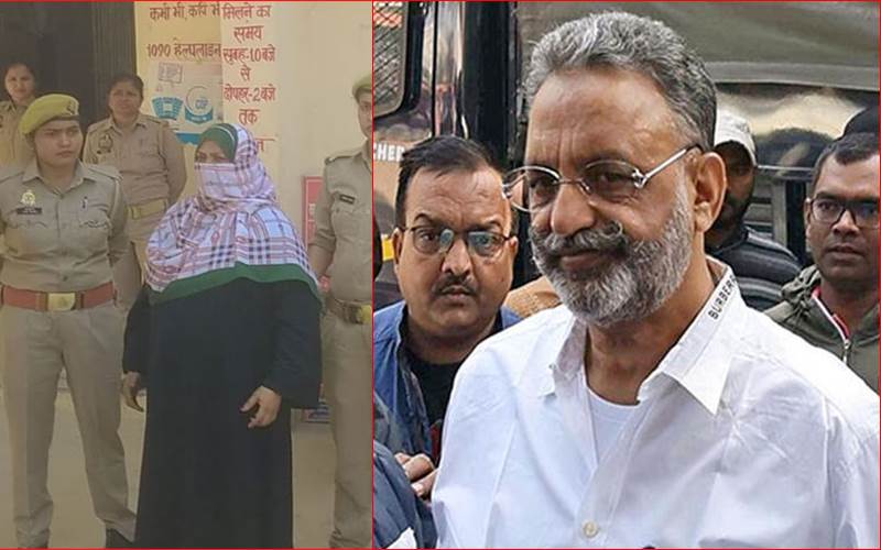 مختار انصاری کی قریبی سمجھے جانے والی    نکہت پروین کو پولیس نے کیا گرفتار!متعدد مقدمات میں ہے مقدمہ درج