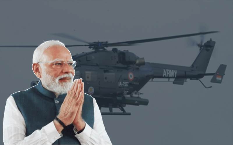 مغربی بنگال:موسم خراب ہونے کی وجہ سے پی ایم مودی کا ہیلی کاپٹر  لینڈ نہیں کر سکا