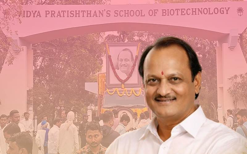 سرکاری اعزاز کے ساتھ ادا کی گئی اجیت پوار کی آخری رسومات ، کئی سرکردہ رہنما  رہے موجود 