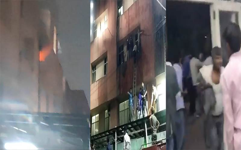 اسپتال میں آگ لگنے سے 8 مریضوں کی دردناک موت 