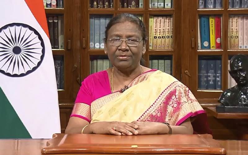 صدر جمہوریہ دروپدی مرمو کا آج سے آندھراپردیش کا دو روزہ