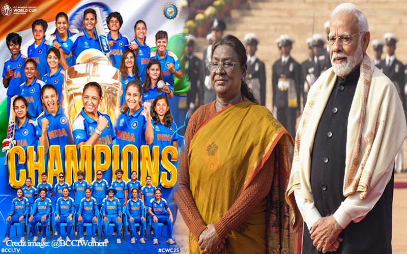 ہندوستان کی تاریخی فتح کا ملک بھر میں جشن، صدر دروپدی مرمو، پی ایم مودی اور امت شاہ نے ٹیم انڈیا کو دی مبارکباد 