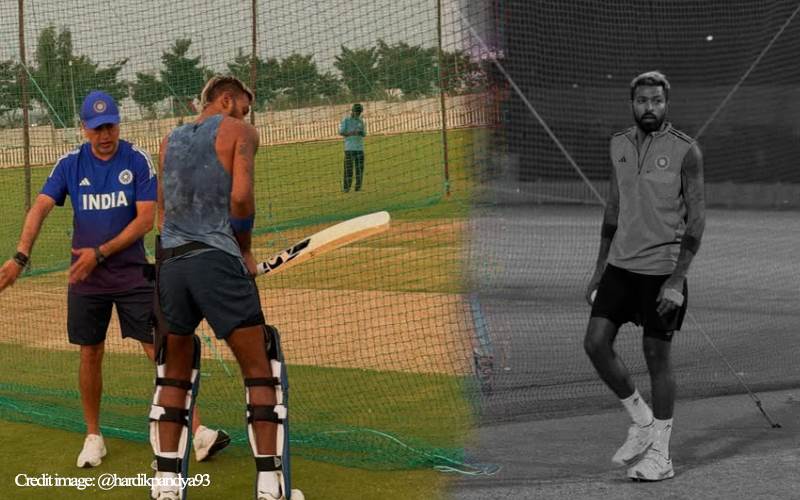 ٹیم انڈیا کے لیے اچھی خبر: لمبے وقت کے بعد ہاردک پانڈیا کی گراونڈ پر واپسی 