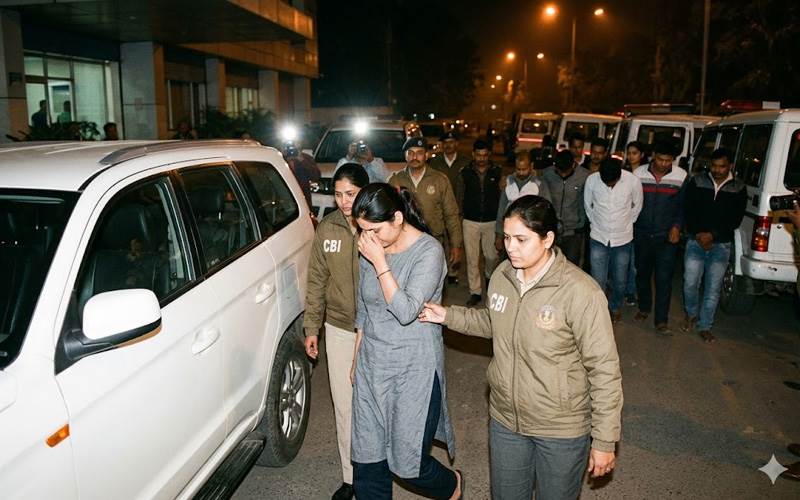 نیٹ پیپر لیک کیس: سی بی آئی کی بڑی کارروائی، منیشا گرفتار، ملک بھر سے 11 افراد زیر حراست
