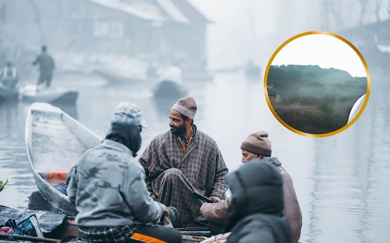 قومی دارالحکومت سمیت جموں وکشمیر کے کئی علاقوں میں دھند اور شدید سردی کی لہر برقرار