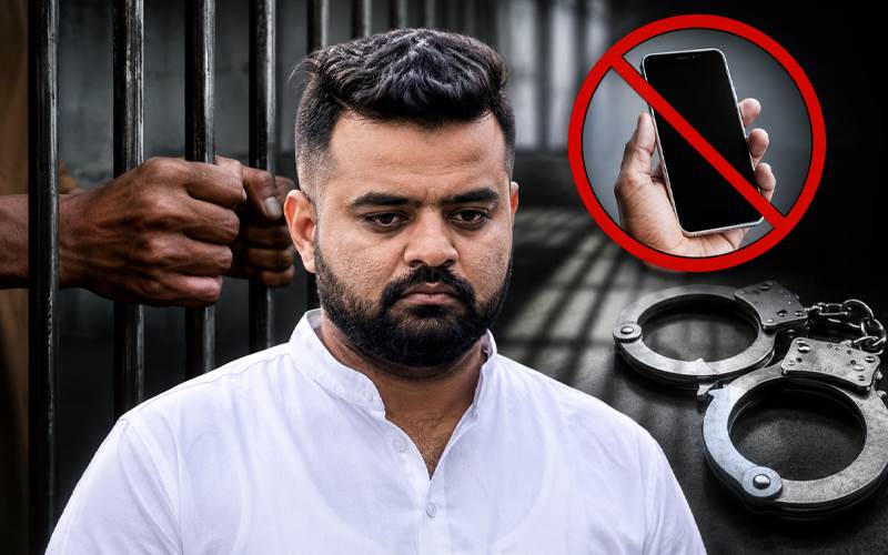 جیل میں موبائل فون کے استعمال پر پراجول ریوانا کی مشکلات میں اضافہ