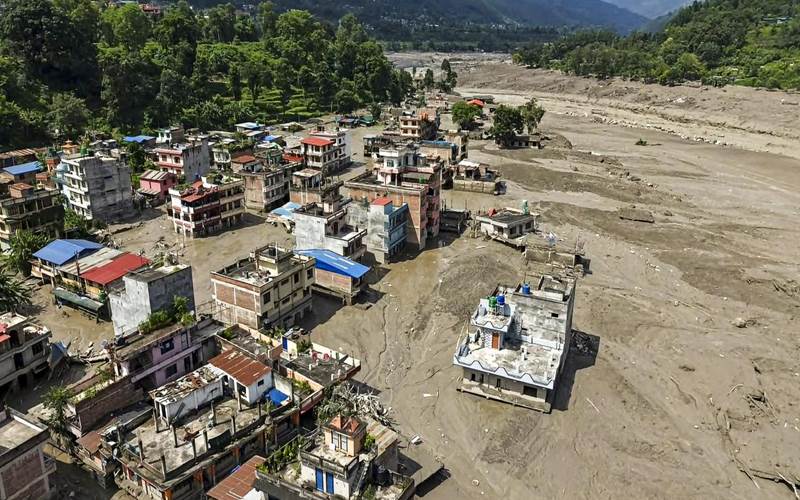 نیپال میں سیلاب سے تباہی، 162 افراد ہلاک، 133 ہندوستانیوں سمیت 750 سے زائد لاپتہ