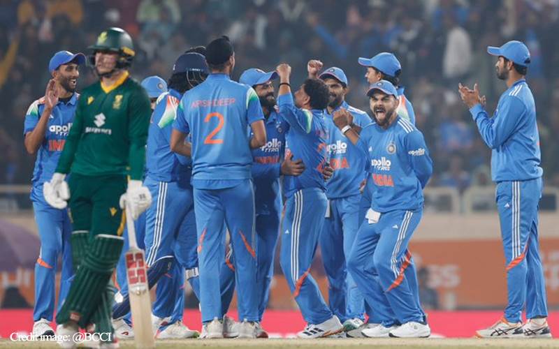 بھارت نے جنوبی افریقہ کو 17 رنز سے شکست دے دی، تین ہیروز نے بدل دیا میچ کا نتیجہ