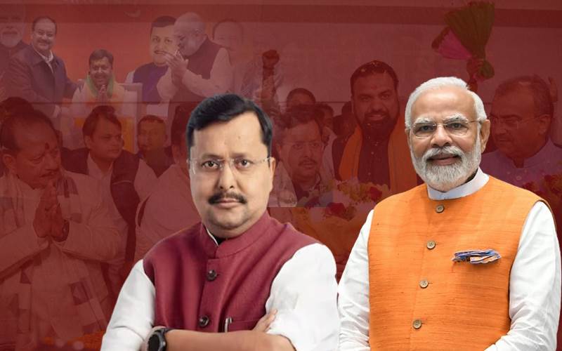 نتن نبین نے بی جے پی کے قومی صدر کا سنبھالا عہدہ 