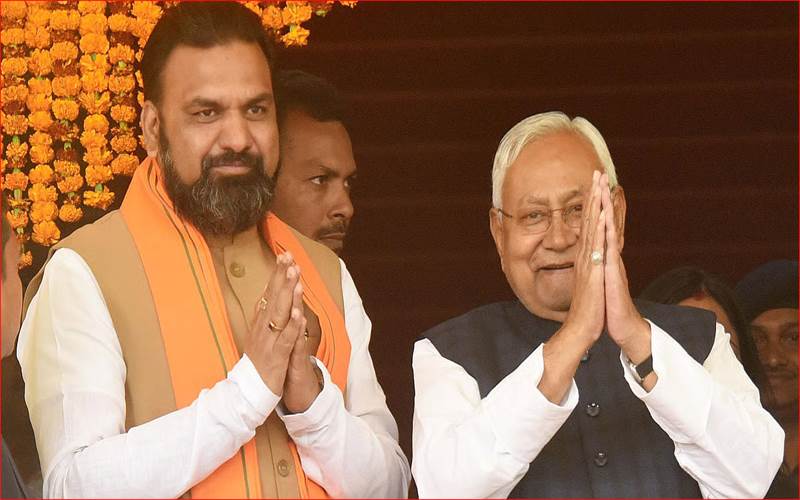 نتیش کمار  دسویں بار بنے بہار کے وزیرِ اعلیٰ ،جانیے کون سی پارٹی سے کتنے ارکانِ اسمبلی بنے وزیر؟