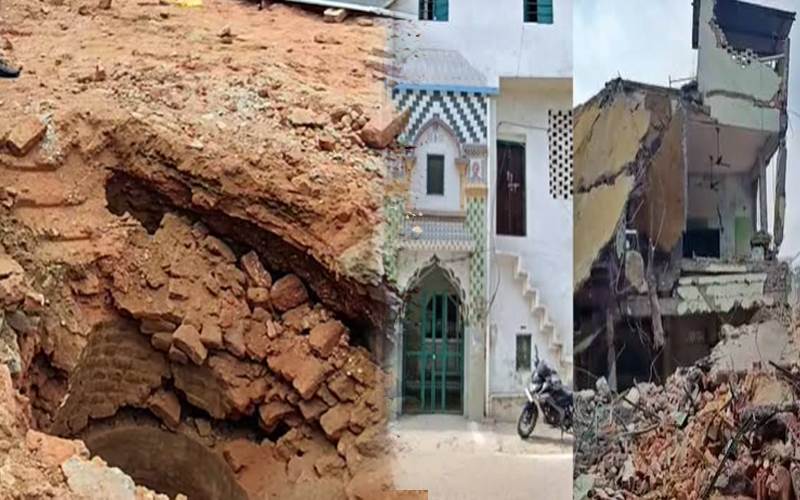 سہارنپور مسجد کے ملبے سے 20 فٹ گہرا کنواں برآمد، اے ایس آئی نے شروع کی جانچ