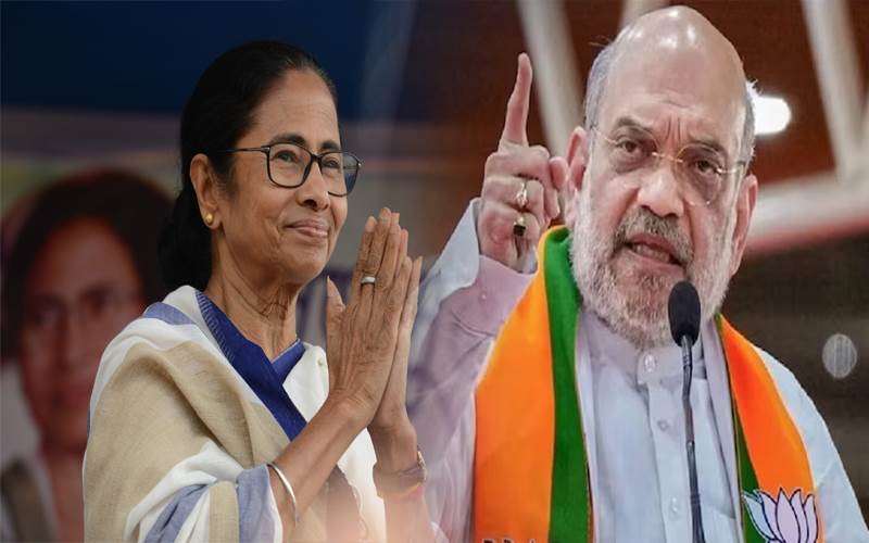 کلکتہ:مغربی بنگال کو دراندازوں سے آزاد کرائیں گے،امت شاہ کا ٹی ایم سی حکومت پر  حملہ