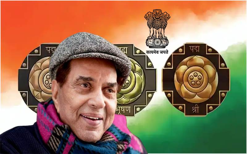 پدما ایوارڈز کا اعلان: اداکار دھرمیندر سمیت پانچ افراد کو پدم وبھوشن سے نوازا گیا