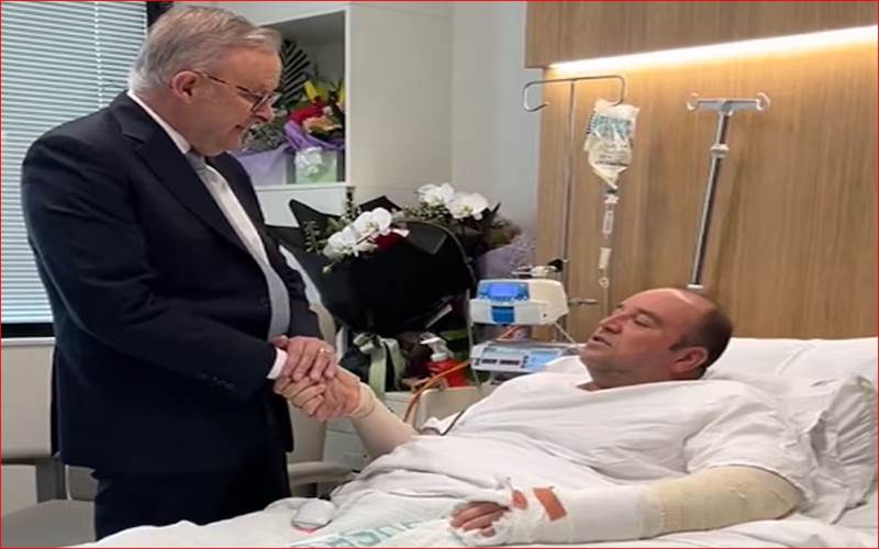 سڈنی:آپ ایک ہیرو ہیں؛آسٹریلیائی وزیر اعظم نے زخمی احمد سے کی ملاقات