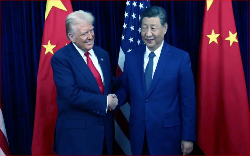 امریکہ نے چین پر  عائد محصولات میں کی کمی ، شی جن پنگ سے ملاقات کے بعد ٹرمپ کا  بڑا فیصلہ 
